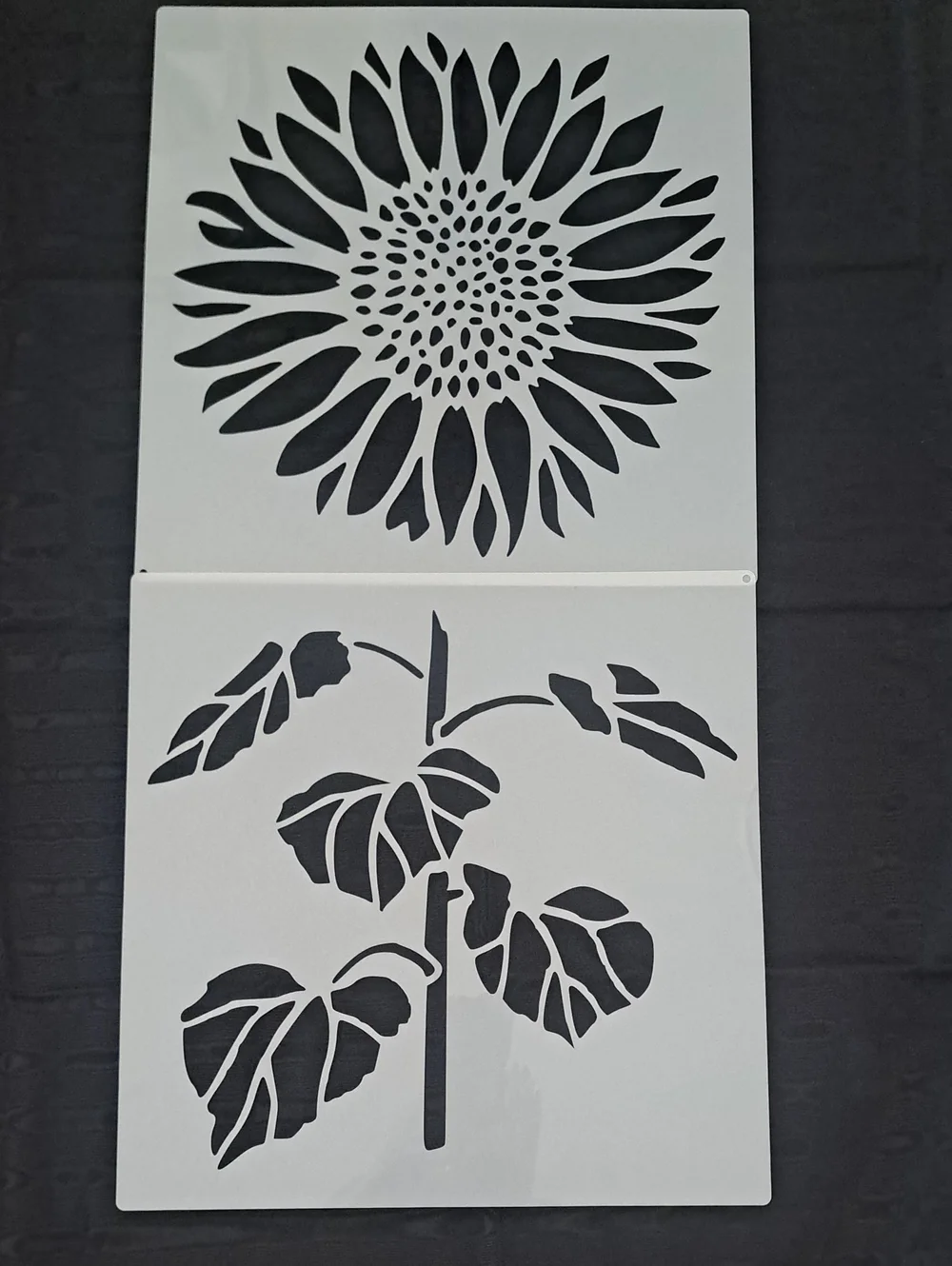 Sunflower Painting Stencils Flowers  Reusables Drawing Plants Home Decor